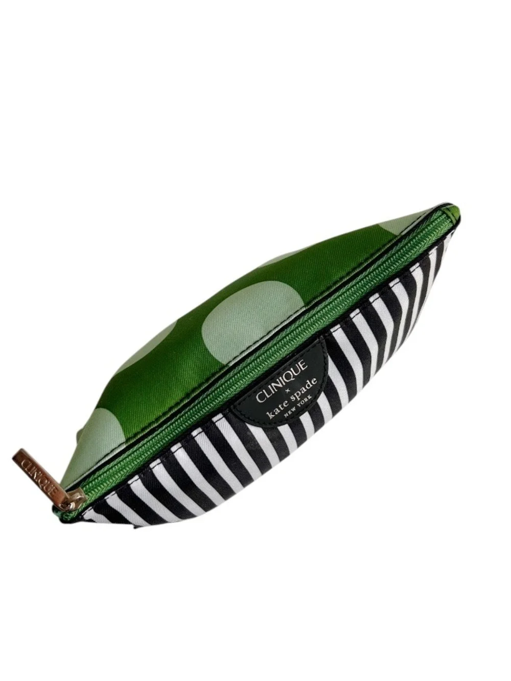 Kate Spade for Clinique Striped & Polka Dot Cosmetic Case